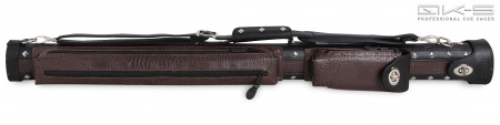 Тубус QK-S Cowboy 1x1 (черно-коричневый аллигатор)