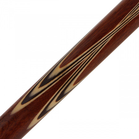 Бильярдный кий для русского бильярда Цветок двухсоставной (Сапели, Венге, Граб)