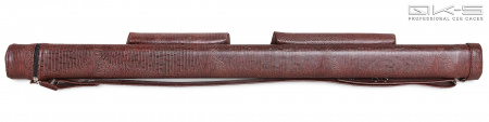 Тубус QK-S Swordmen 1x1 (коричневый алигатор)