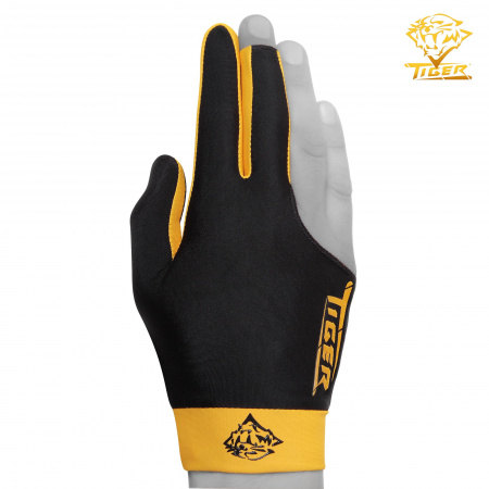Перчатка Tiger Professional черная/желтая (S, M, L, XL)