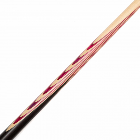 Детский бильярдный кий Cherry 145 см (граб, черный граб), цельный