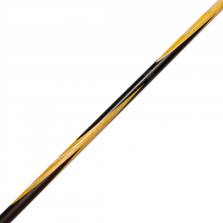 Детский бильярдный кий Lime 123 см (граб, черный граб), двухсоставной