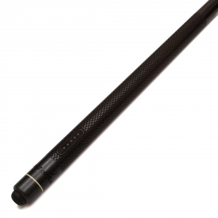 Бильярдный кий укороченный Black 145 см (граб, черный граб), цельный