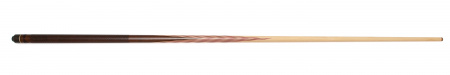 Бильярдный кий 145 см Ruby (граб, черный граб), цельный