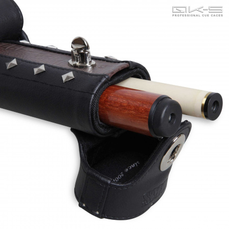 Тубус QK-S Cowboy 1x1 (черно-коричневый аллигатор)